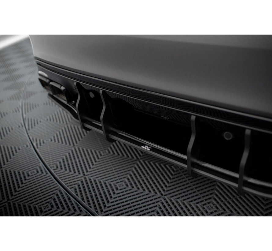 Maxton Design Street Pro Rear Diffuser Mercedes-AMG C63 Sedan / Estate W205 Facelift