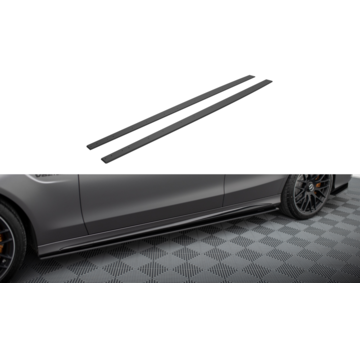 Maxton Design Maxton Design Street Pro Side Skirts Diffusers Mercedes-AMG C63 Sedan / Estate W205 Facelift