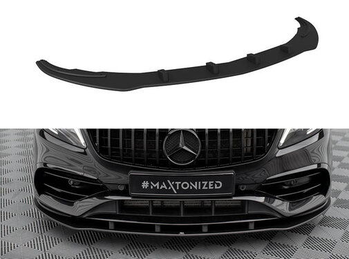 Maxton Design Maxton Design Street Pro Front Splitter Mercedes-Benz A AMG-Line W176 Facelift