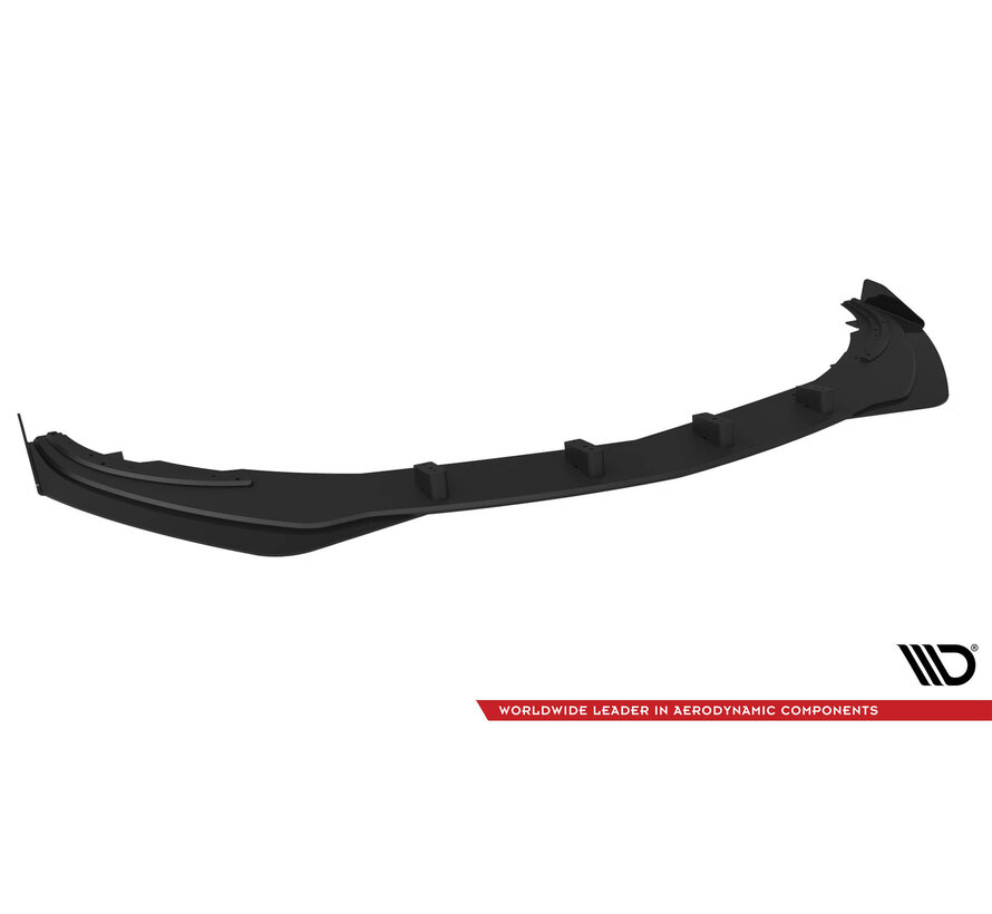Maxton Design Street Pro Front Splitter + Flaps Mercedes-Benz A AMG-Line W176 Facelift