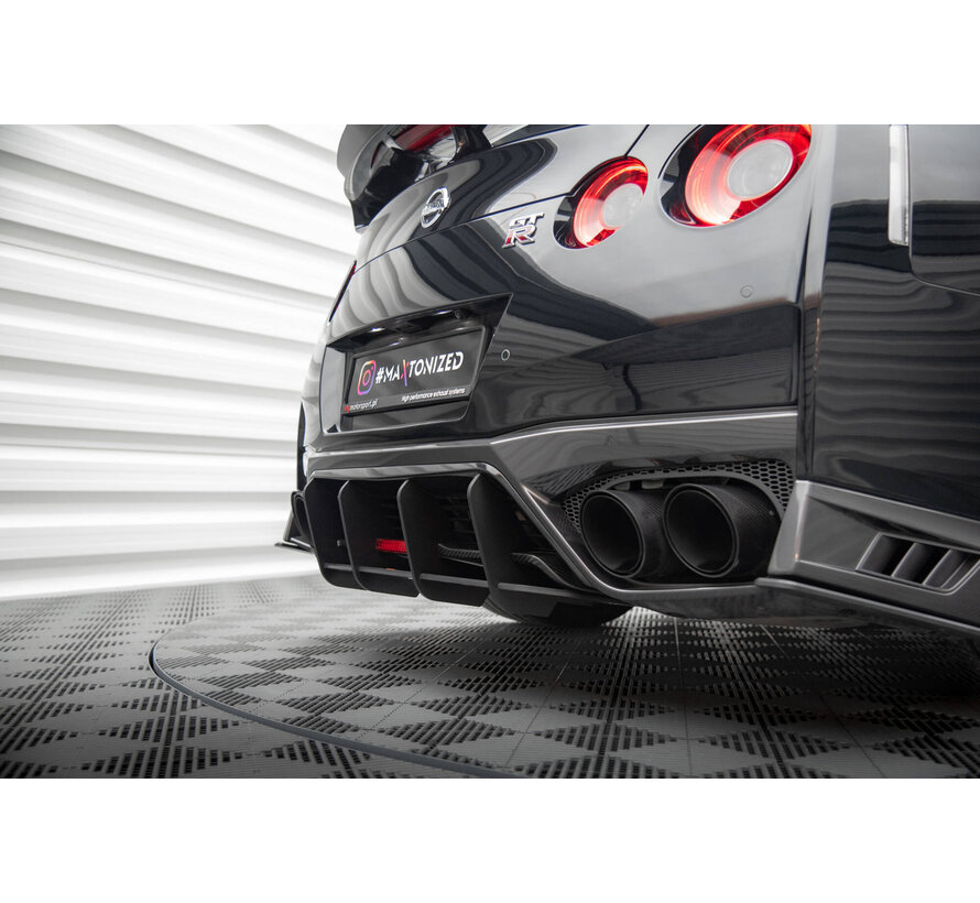 Maxton Design Street Pro Rear Diffuser Nissan GTR R35 Facelift