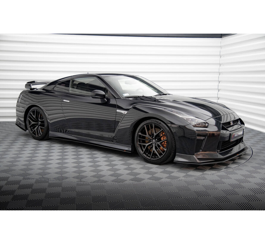 Maxton Design Street Pro Side Skirts Diffusers Nissan GTR R35 Facelift