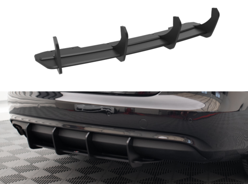Maxton Design Maxton Design Street Pro Rear Diffuser Audi A4 B8 Facelift