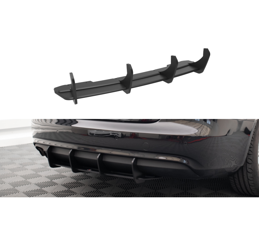 Maxton Design Street Pro Rear Diffuser Audi A4 B8 Facelift