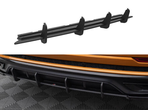 Maxton Design Maxton Design Street Pro Rear Diffuser Audi Q8 S-Line Mk1