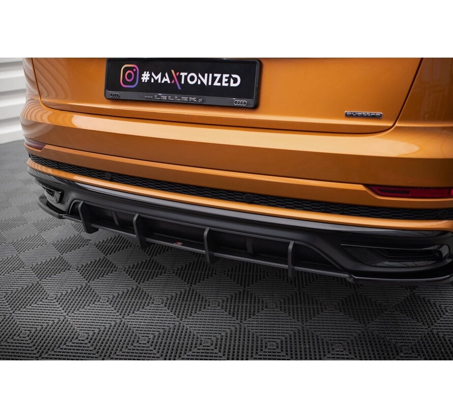 Maxton Design Street Pro Rear Diffuser Audi Q8 S-Line Mk1