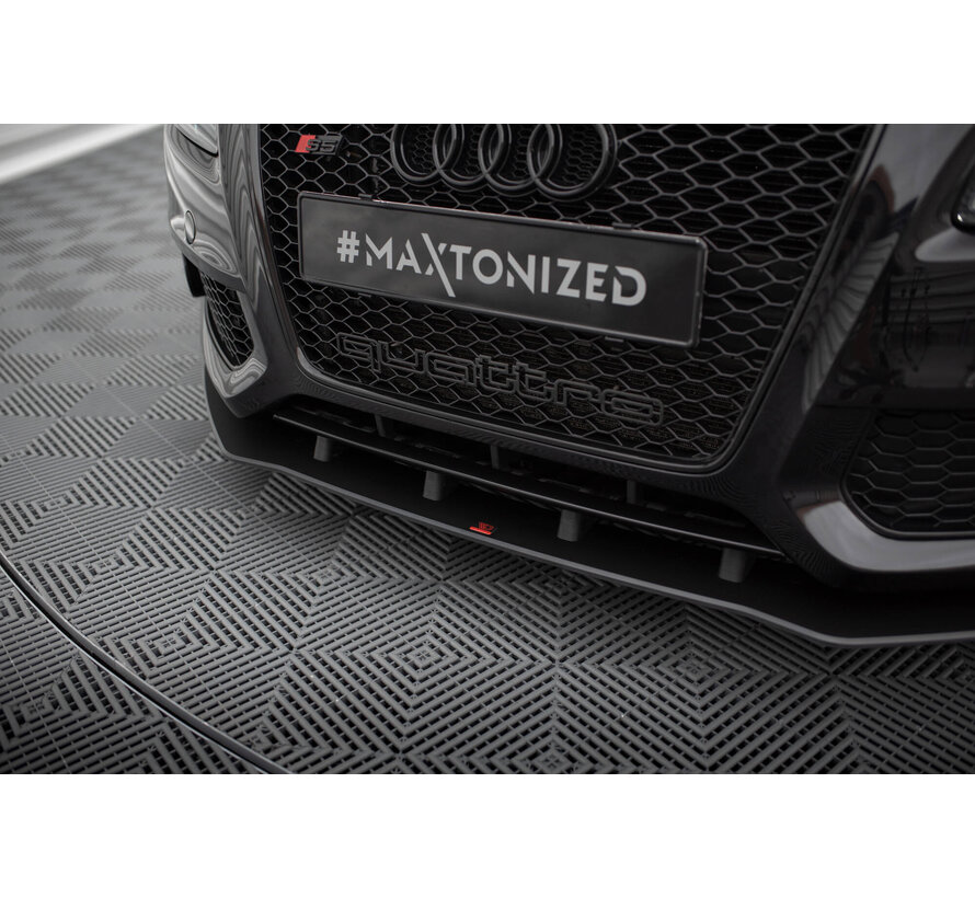 Maxton Design Street Pro Front Splitter Audi S5 / A5 S-Line 8T