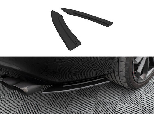 Maxton Design Maxton Design Street Pro Rear Side Splitters Audi S5 / A5 S-Line Coupe / Cabriolet 8T