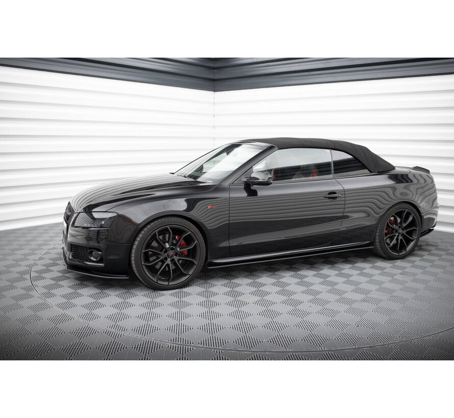 Maxton Design Street Pro Side Skirts Diffusers Audi A5 / A5 S-Line / S5 Coupe / Cabrio 8T / 8T Facelift