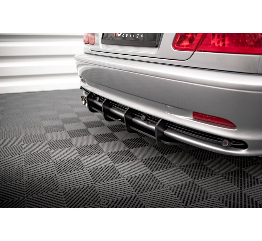 Maxton Design Street Pro Rear Diffuser BMW 3 Coupe E46