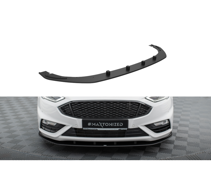 Maxton Design Street Pro Front Splitter Ford Mondeo Sport Mk5 Facelift / Fusion Sport Mk2 Facelift