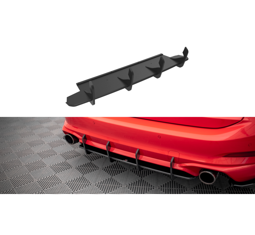 Maxton Design Street Pro Rear Diffuser Ford Focus Estate ST Mk4