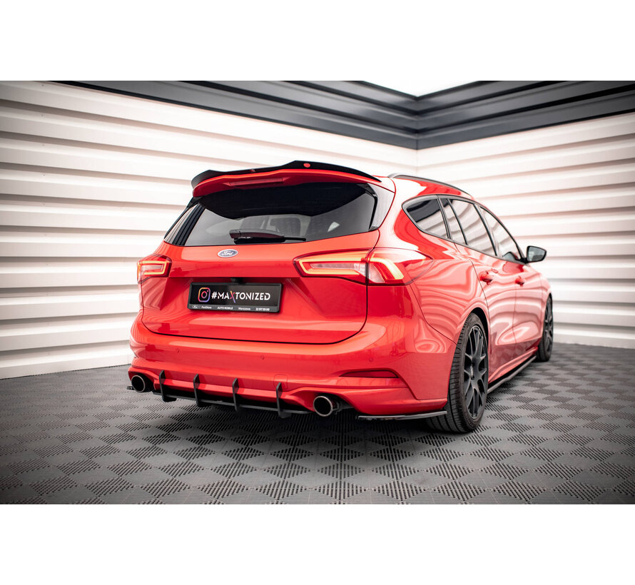 Maxton Design Street Pro Rear Diffuser Ford Focus Estate ST Mk4