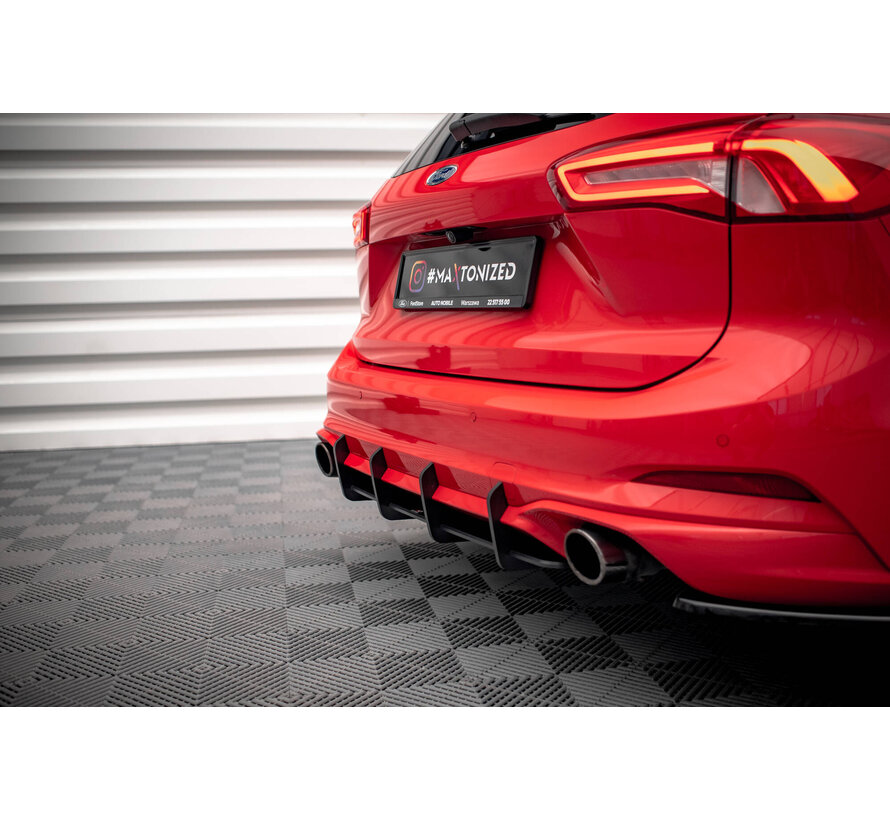 Maxton Design Street Pro Rear Diffuser Ford Focus Estate ST Mk4