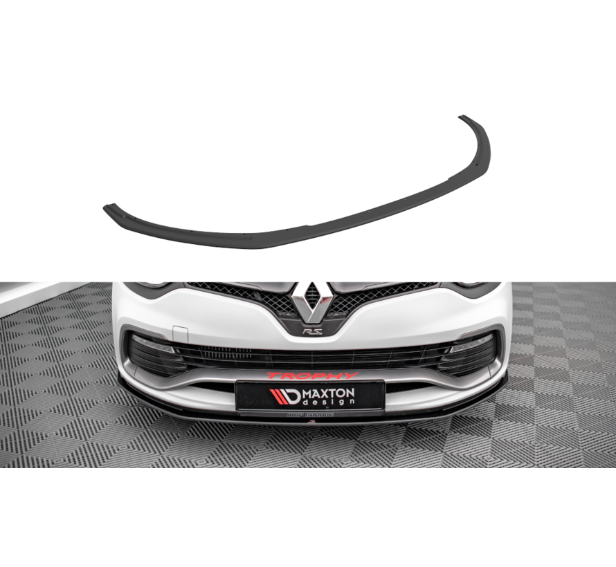 Maxton Design Street Pro Front Splitter Renault Clio RS Mk4