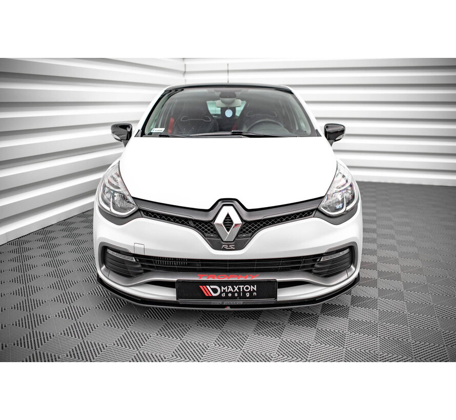 Maxton Design Street Pro Front Splitter Renault Clio RS Mk4