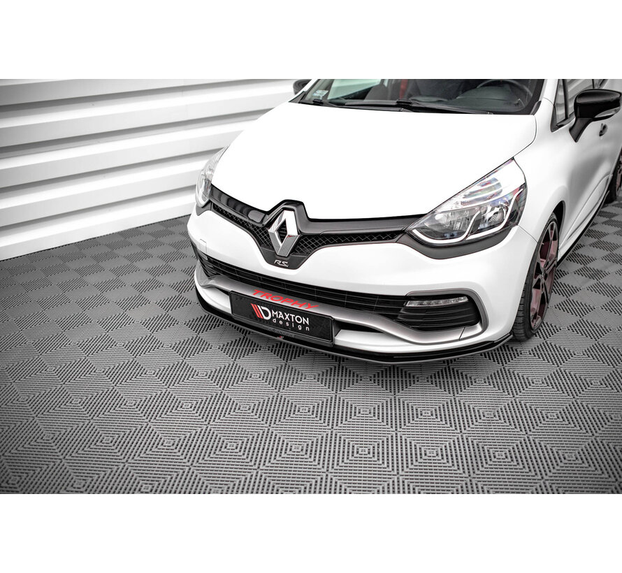 Maxton Design Street Pro Front Splitter Renault Clio RS Mk4