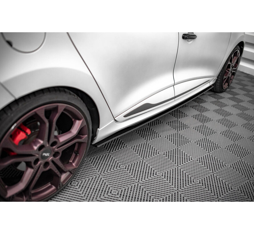 Maxton Design Street Pro Side Skirts Diffusers Renault Clio RS Mk4