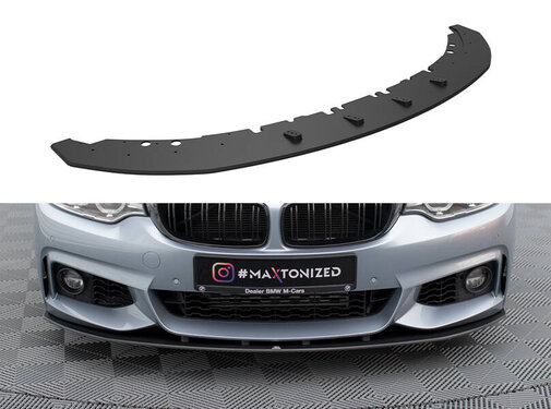 Maxton Design Maxton Design Street Pro Front Splitter BMW 4 Coupe M-Pack F32