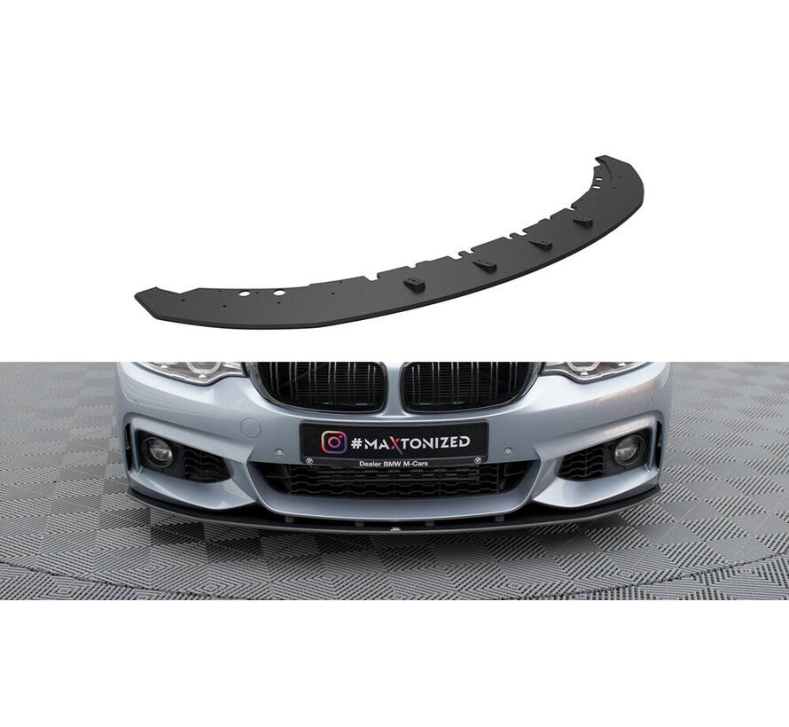 Maxton Design Street Pro Front Splitter BMW 4 Coupe M-Pack F32