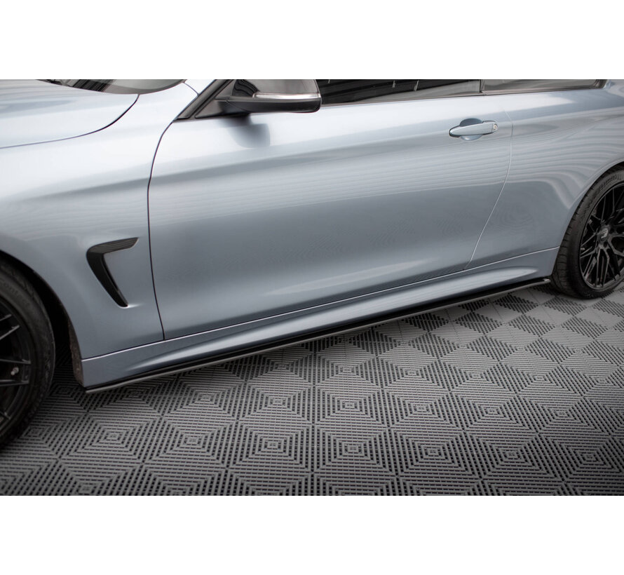 Maxton Design Street Pro Side Skirts Diffusers BMW 4 Coupe M-Pack F32