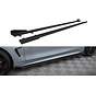 Maxton Design Street Pro Side Skirts Diffusers + Flaps BMW 4 Coupe M-Pack F32