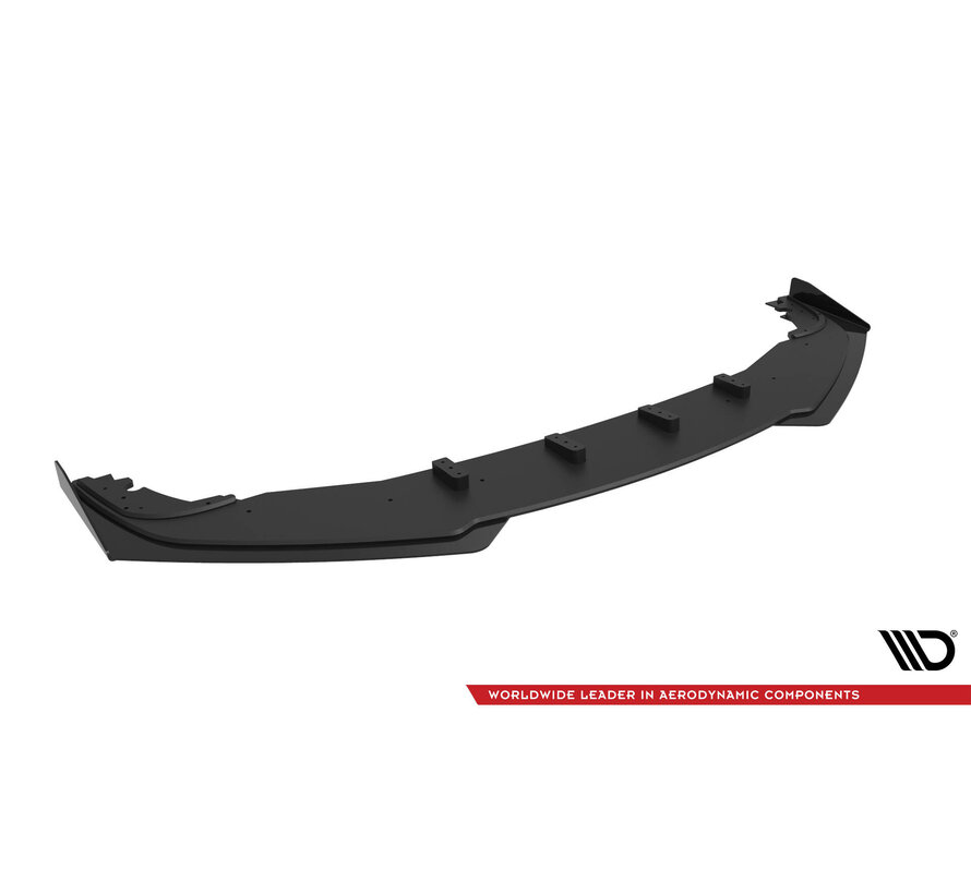 Maxton Design Street Pro Front Splitter + Flaps Honda Civic Mk10