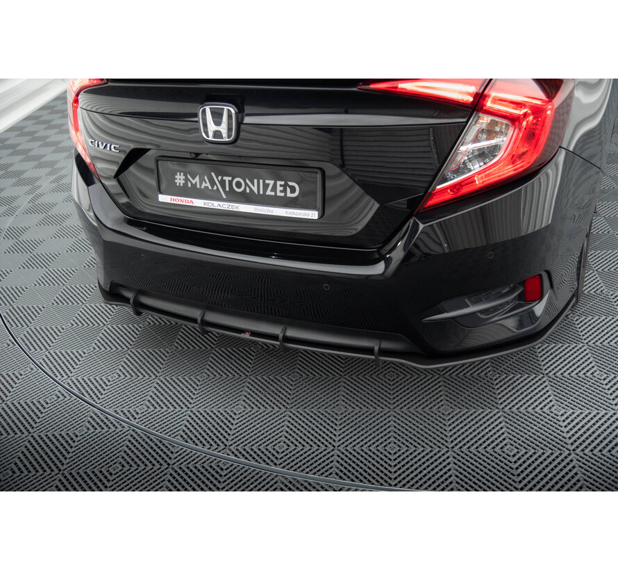 Maxton Design Street Pro Rear Diffuser Honda Civic Mk10