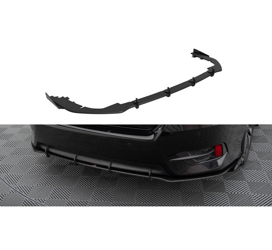 Maxton Design Street Pro Rear Side Splitters + Flaps Honda Civic Mk10