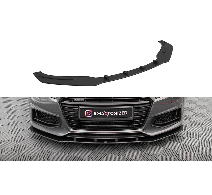 Maxton Design Street Pro Front Splitter Audi TT S / S-Line 8S