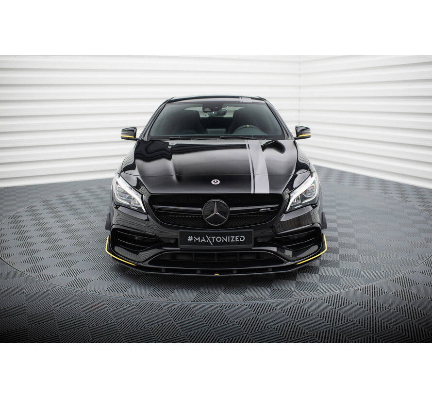 Maxton Design Street Pro Front Splitter Mercedes-AMG CLA 45 Aero C117 Facelift