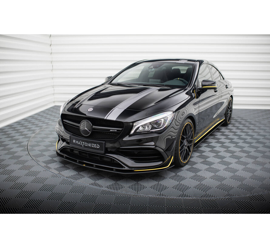 Maxton Design Street Pro Front Splitter Mercedes-AMG CLA 45 Aero C117 Facelift