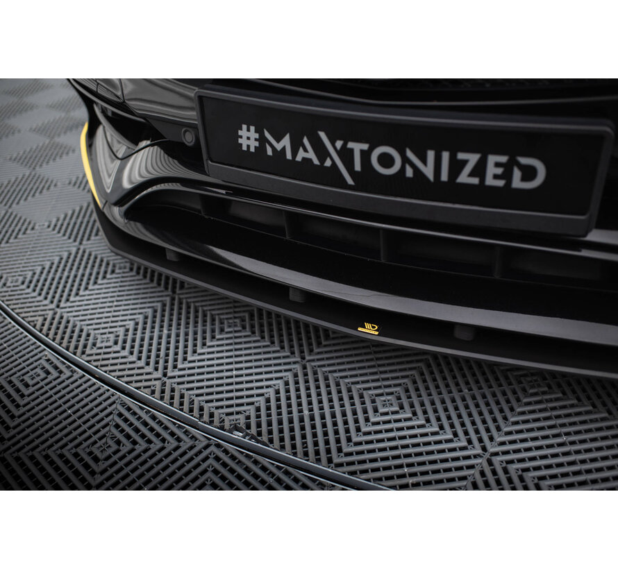 Maxton Design Street Pro Front Splitter Mercedes-AMG CLA 45 Aero C117 Facelift