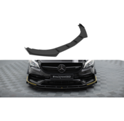 Maxton Design Maxton Design Street Pro Front Splitter + Flaps Mercedes-AMG CLA 45 Aero C117 Facelift