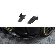 Maxton Design Maxton Design Street Pro Rear Side Splitters + Flaps Mercedes-AMG CLA 45 C117 Facelift