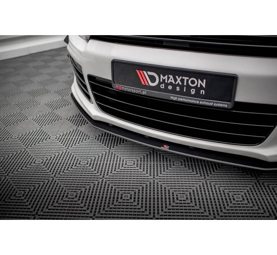 Maxton Design Street Pro Front Splitter Volkswagen Scirocco R Mk3
