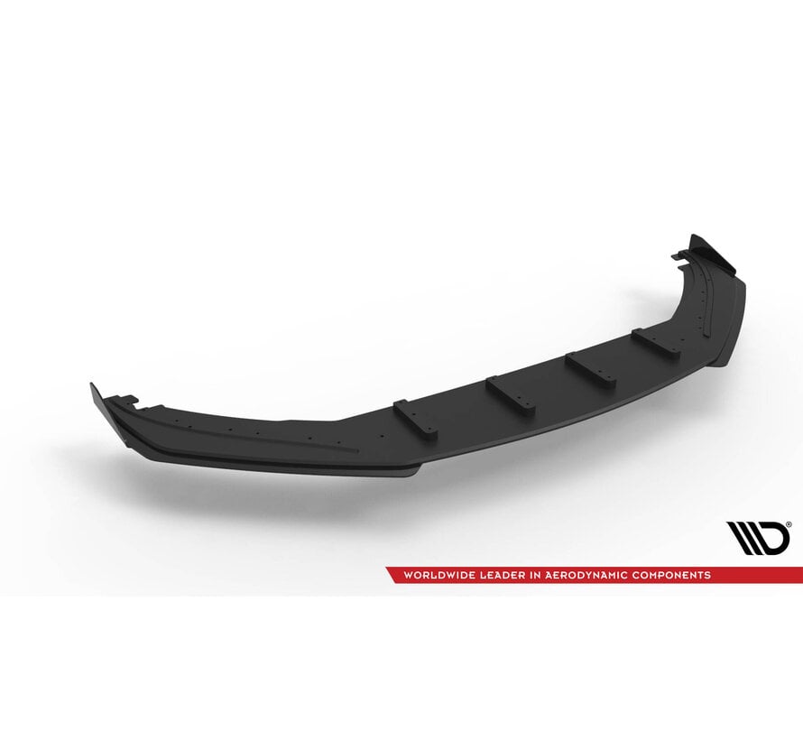 Maxton Design Street Pro Front Splitter + Flaps Volkswagen Scirocco R Mk3