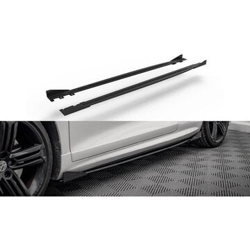 Maxton Design Maxton Design Street Pro Side Skirts Diffusers + Flaps Volkswagen Scirocco R Mk3