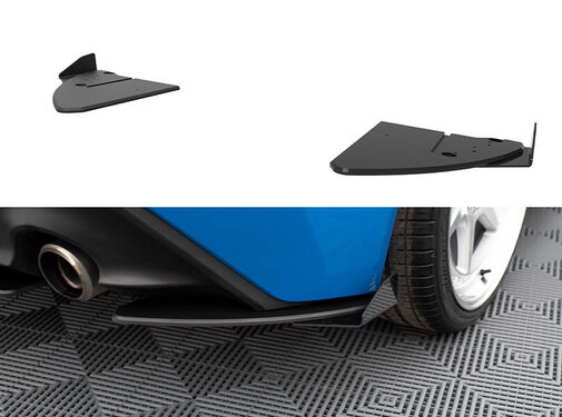 Maxton Design Maxton Design Street Pro Rear Side Splitters V.1 + Flaps Toyota GR86 Mk1