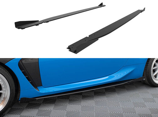 Maxton Design Maxton Design Street Pro Side Skirts Diffusers V.1 + Flaps Toyota GR86 Mk1