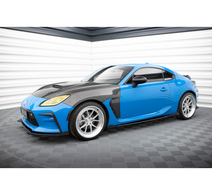 Maxton Design Street Pro Side Skirts Diffusers V.1 + Flaps Toyota GR86 Mk1