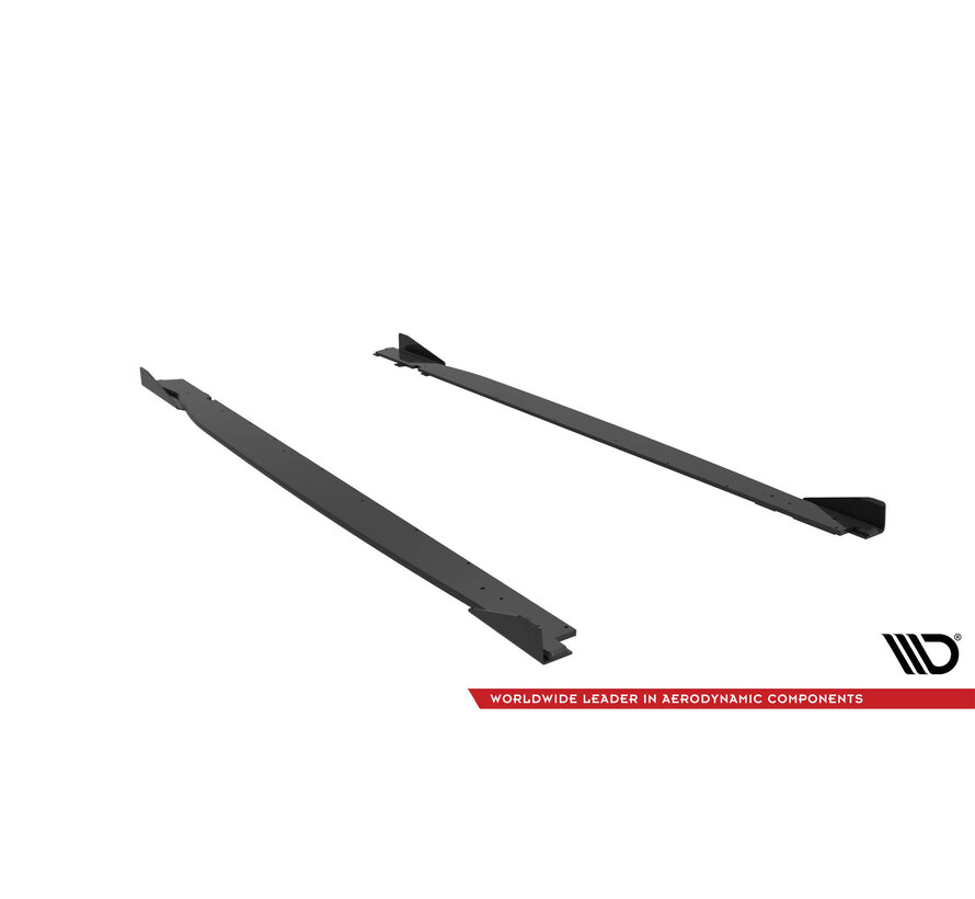 Maxton Design Street Pro Side Skirts Diffusers V.1 + Flaps Toyota GR86 Mk1