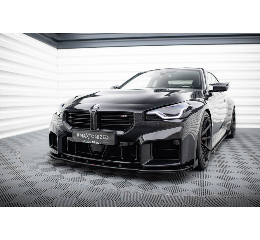 Maxton Design Street Pro Front Splitter V.1 + Flaps BMW M2 G87