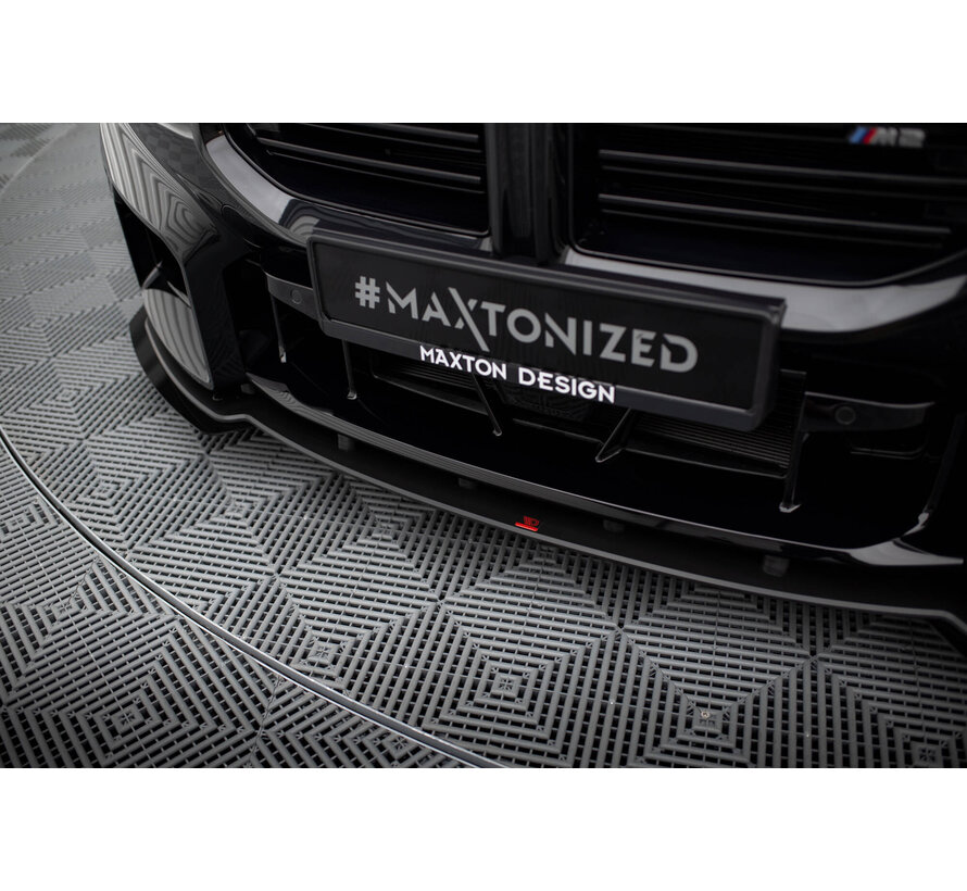 Maxton Design Street Pro Front Splitter V.1 + Flaps BMW M2 G87