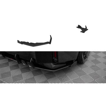 Maxton Design Maxton Design Street Pro Rear Side Splitters V.1 + Flaps BMW M2 G87