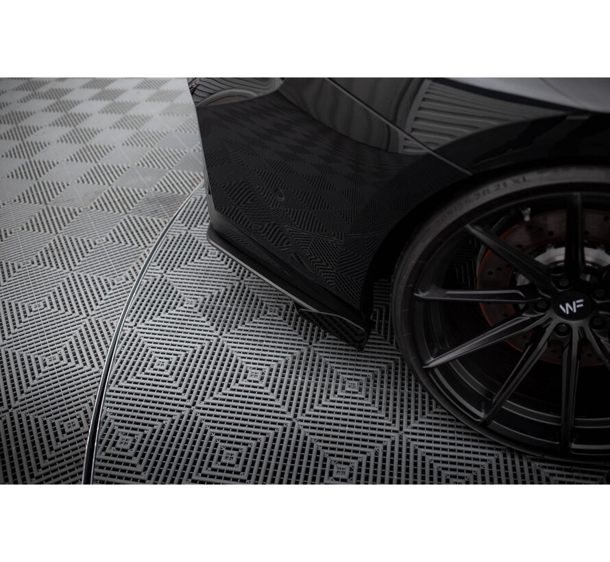 Maxton Design Street Pro Rear Side Splitters V.1 + Flaps BMW M2 G87