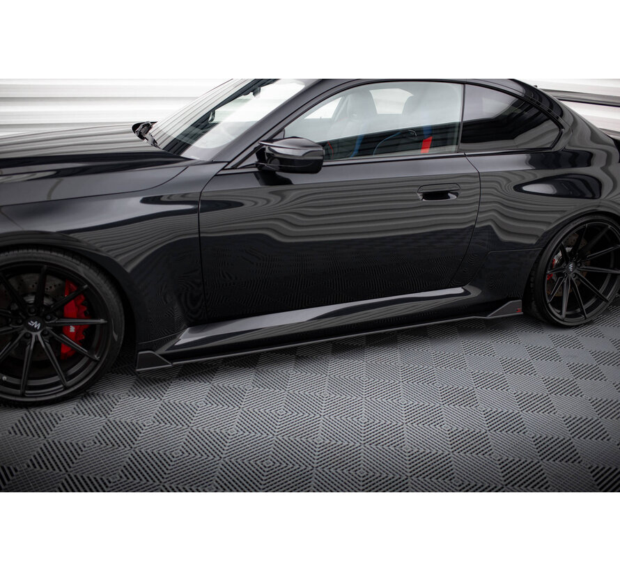 Maxton Design Street Pro Side Skirts Diffusers V.2 BMW M2 G87