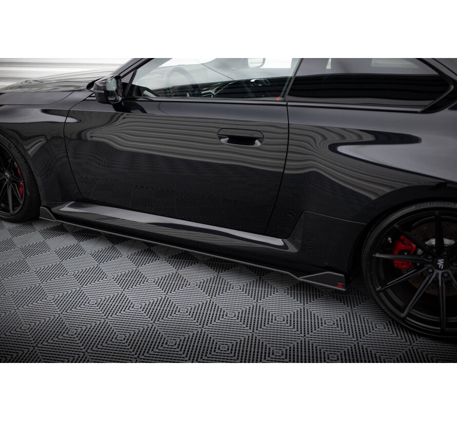 Maxton Design Street Pro Side Skirts Diffusers V.2 BMW M2 G87