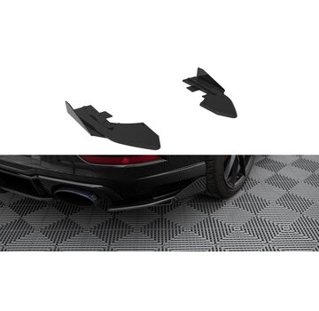 Maxton Design Maxton Design Street Pro Rear Side Splitters + Flaps Audi RS3 Sedan 8V Facelift