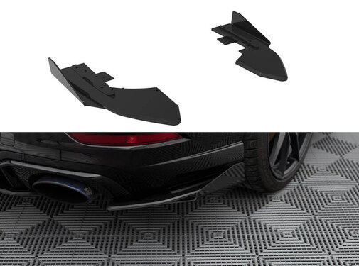 Maxton Design Maxton Design Street Pro Rear Side Splitters + Flaps Audi RS3 Sedan 8V Facelift